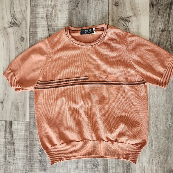 Givenchy Men's Sweater in Peach and Brown - Picture 1 of 7